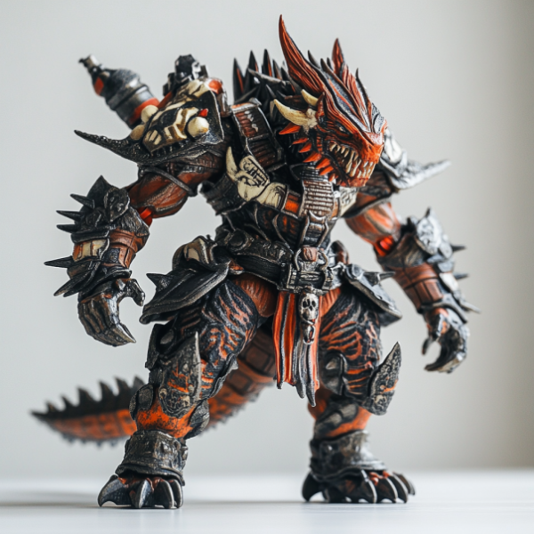 Dragon-Themed Action Figures