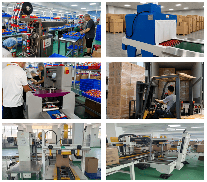 packaging process and delivery of custom toy